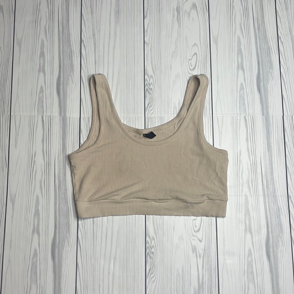 Windsor ribbed crop tank large